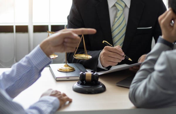 Lawyers are mediating disputes and providing legal advice.